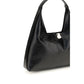 Marni Black Calf Leather Bos Taurus Shoulder Bag