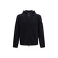 Moncler Black Wool Oves Aries Hoodie