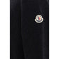 Moncler Black Wool Oves Aries Hoodie