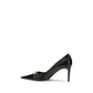 Gucci Black Goatskin High Heel Pumps