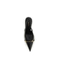 Gucci Black Goatskin High Heel Pumps