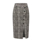 Baldinini Trend White Cotton Women Skirt