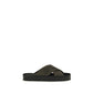 Fendi Bicolor Polyester Flat Sandals