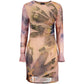 Desigual Pink Polyester Women's Dress