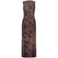 Desigual Brown Polyester Women's Dress