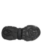 Dolce & Gabbana White Black Logo Airmaster Men Sneakers Shoes