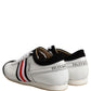 Dolce & Gabbana White Leather Japan Low Top Sneakers Shoes