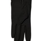 Dolce & Gabbana Black Viscose Long Elbow Length Gloves