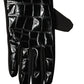Dolce & Gabbana Black Polyester Patterned Short Length Gloves