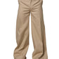 Dolce & Gabbana Beige Cotton Straight Men Formal Dress Pants