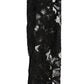 Dolce & Gabbana Sleeves Black Nylon Floral Lace Warmer Arm