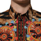 Dolce & Gabbana Cotton Tiger Carretto Long Sleeve Shirt