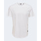 Only & Sons White Cotton T-Shirt