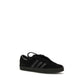 Y-3 Black Calf Leather Bos Taurus Athletic Sneakers