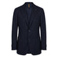 Roberto Pepe Luxury Blue Viscose Men Jacket