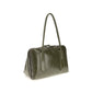 The Attico Bicolor Calf Leather Bos Taurus Shoulder Bag