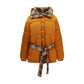 MARBELL Orange Polyamide Full-Length Jacket