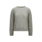 Brunello Cucinelli Gray Linen Sweatshirt