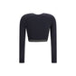 New Balance Black Recycled Polyester Longsleeve Shirt