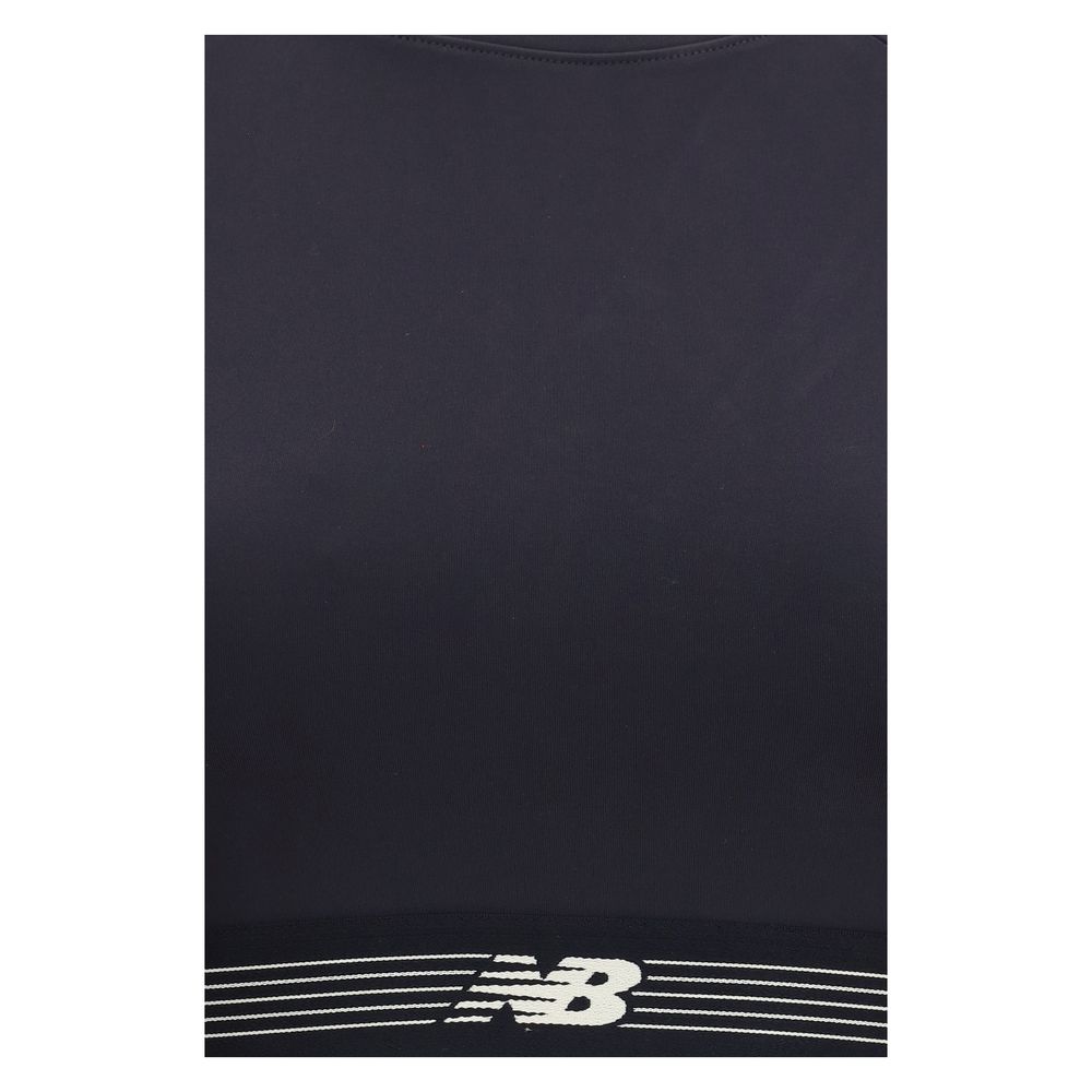 New Balance Black Recycled Polyester Longsleeve Shirt