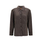 Missoni Brown Cashmere Dress Shirt