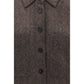 Missoni Brown Cashmere Dress Shirt
