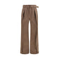 Lemaire Brown Polyester Casual Pants