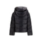 Peuterey Black Polyamide Full-Length Jacket