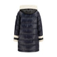 Peuterey Blue Polyamide Full-Length Jacket