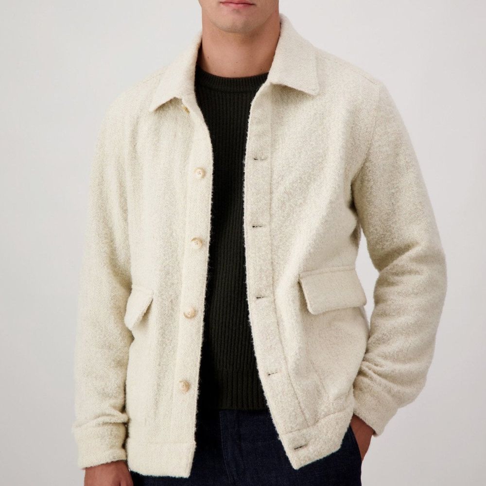 Autore Beige Virgin Wool Jacket