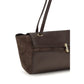 Savette Brown Calf Leather Bos Taurus Shoulder Bag