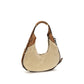 Moschino Beige Lambskin Shoulder Bag