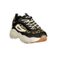 Fila Black Polyester Women's Sneaker