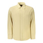 Hugo Boss Beige Cotton Mens Shirt