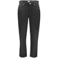 Tommy Hilfiger Black Cotton Women Jeans