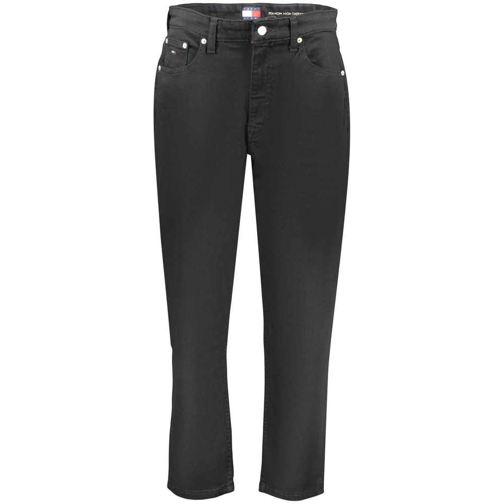 Tommy Hilfiger Black Cotton Women Jeans