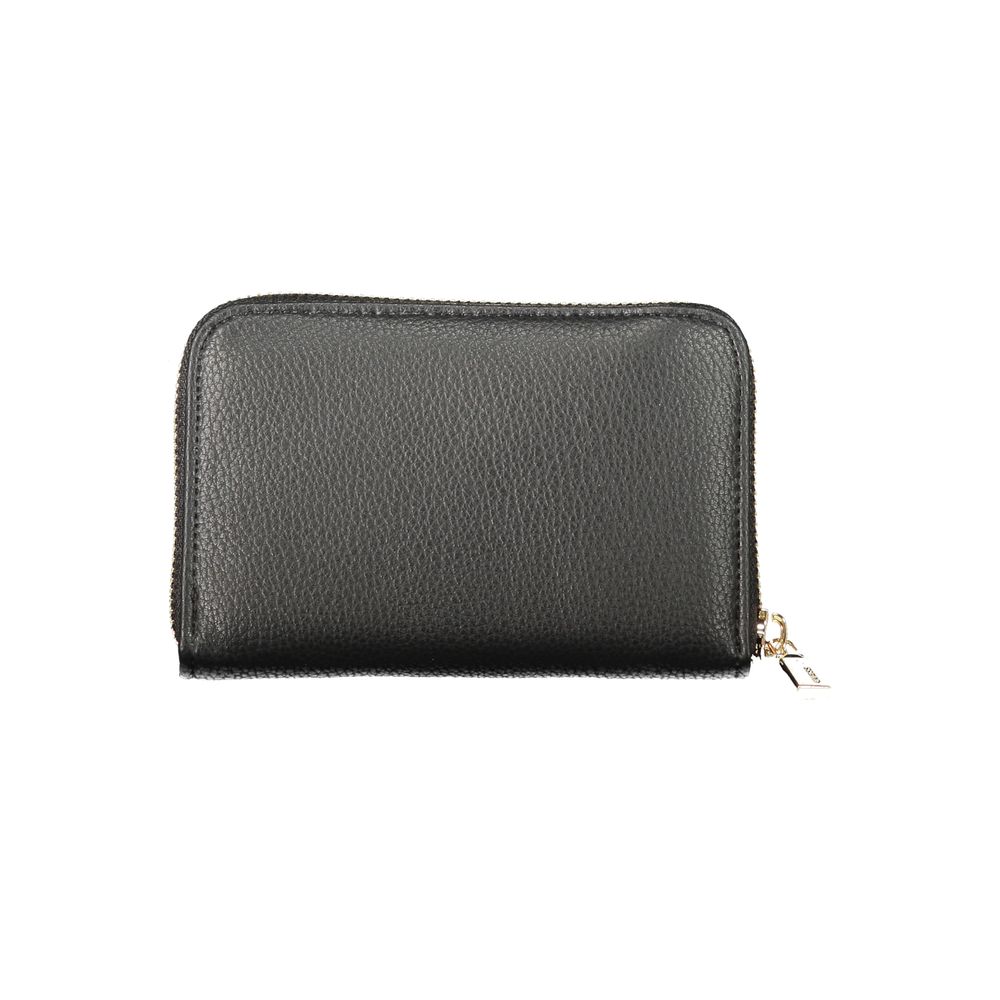 Guess Jeans Black Polyurethane Women Wallet