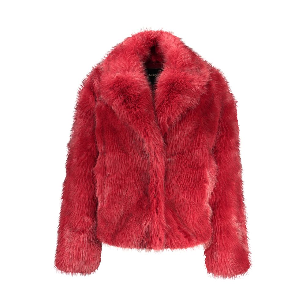 Desigual Rosso Poliestere Donna Jacket