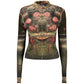 Desigual Black Viscose Womens T Shirt