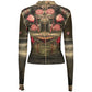 Desigual Black Viscose Womens T Shirt