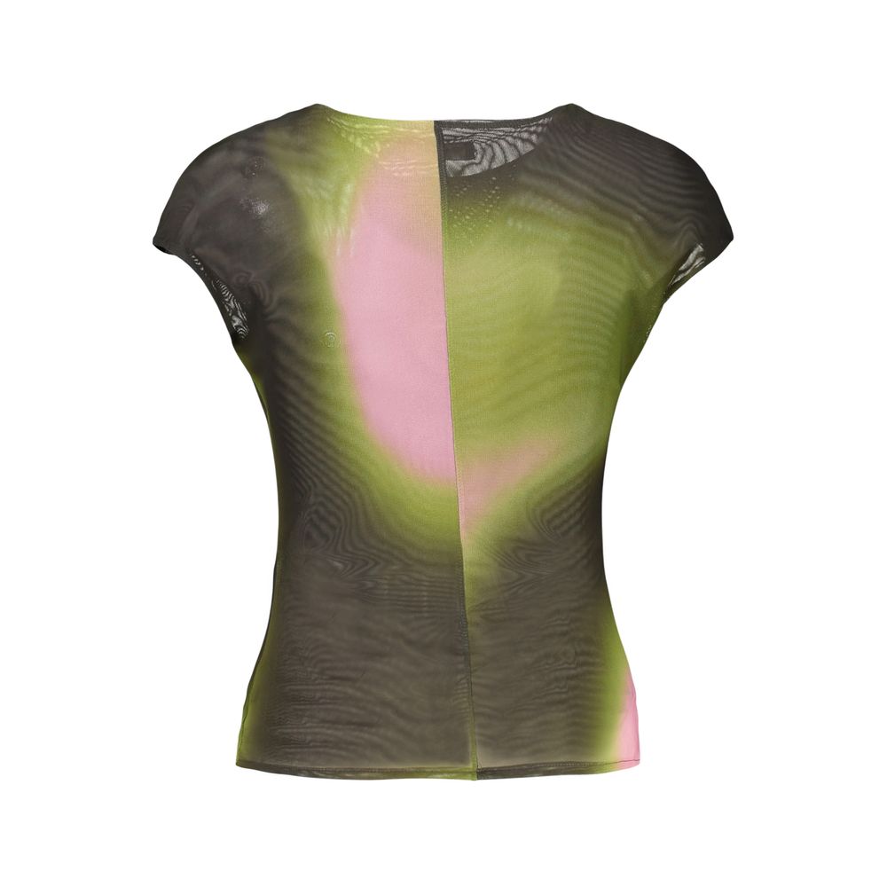 Desigual Verde Polyester Women's T-Shirt