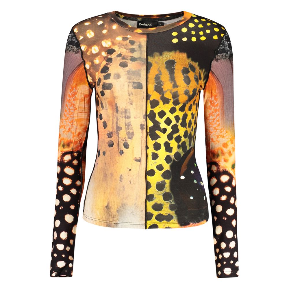 Desigual Orange Viscose Women's T-Shirt