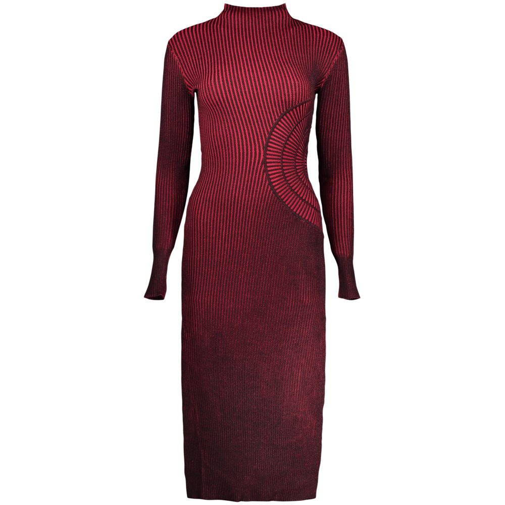Desigual Red Viscose Womens Dress