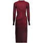 Desigual Red Viscose Womens Dress