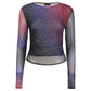 Desigual Blue Polyester Women's T-Shirt