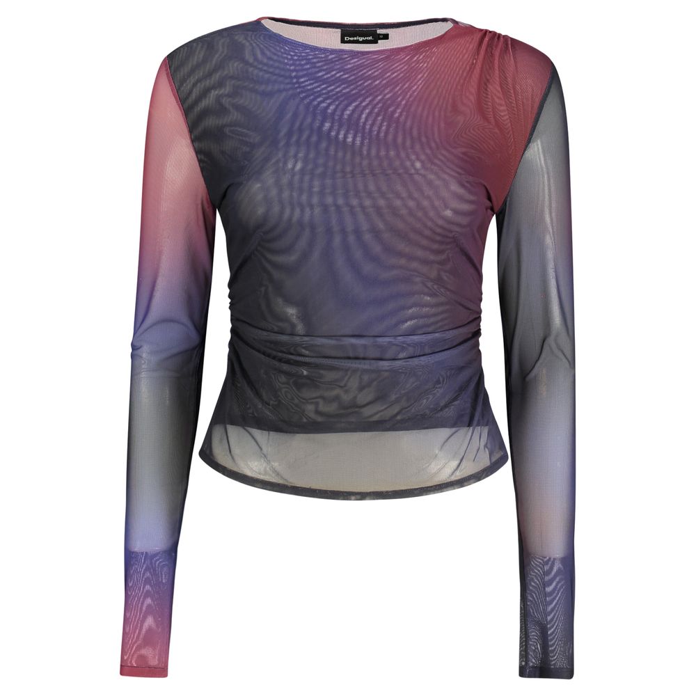 Desigual Blue Polyester Women's T-Shirt