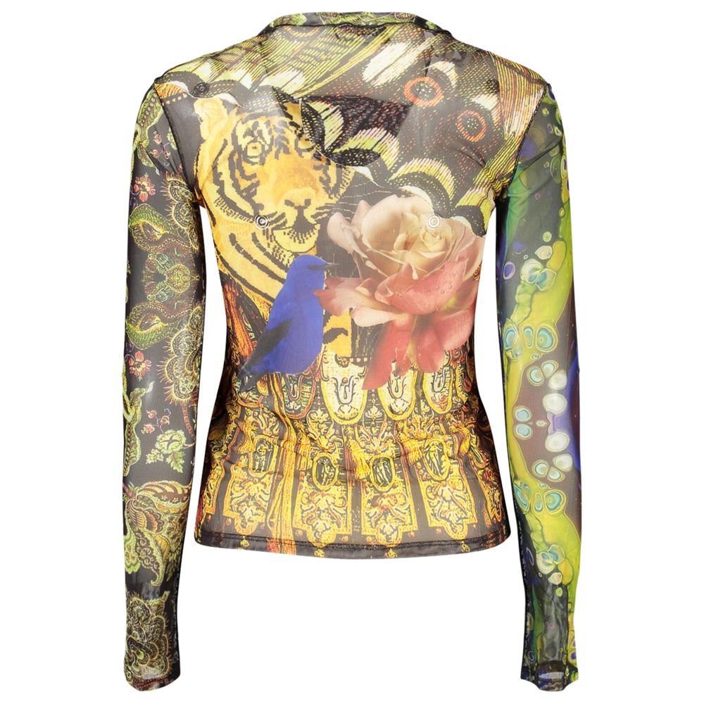 Desigual Yellow Polyester Women T-Shirt
