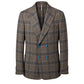 Roberto Pepe Luxury Brown Cotton Men Jacket