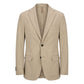 Roberto Pepe Luxury Beige Cotton Men Jacket