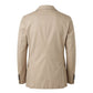 Roberto Pepe Luxury Beige Cotton Men Jacket